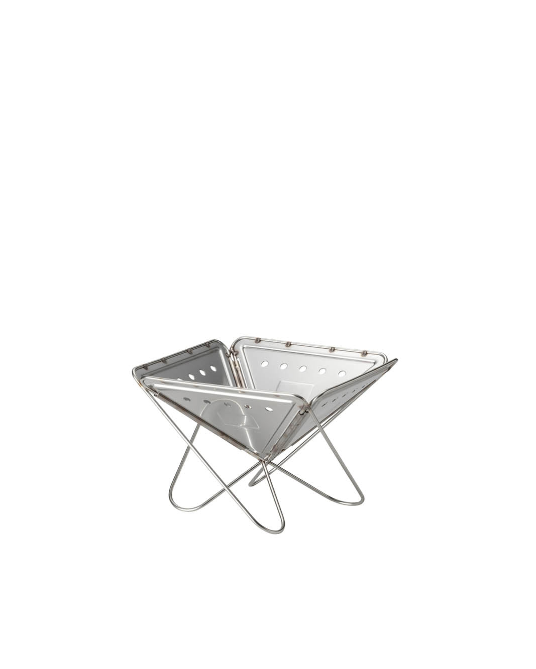 Snow Peak Pack & Carry (S) Fireplace - Made of Durable Stainless Steel - 10.6 x 10.6 x 8.25 in