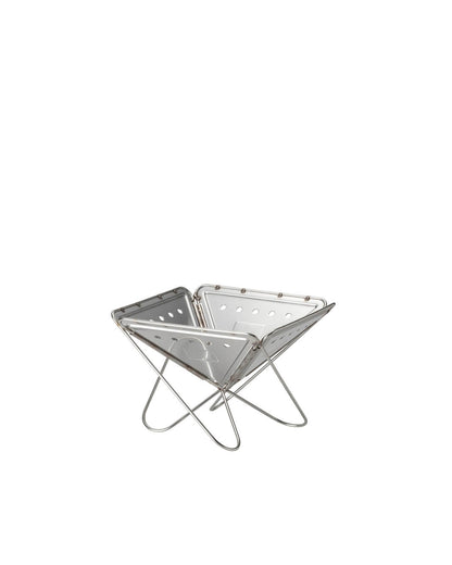 Snow Peak Pack & Carry (S) Fireplace - Made of Durable Stainless Steel - 10.6 x 10.6 x 8.25 in