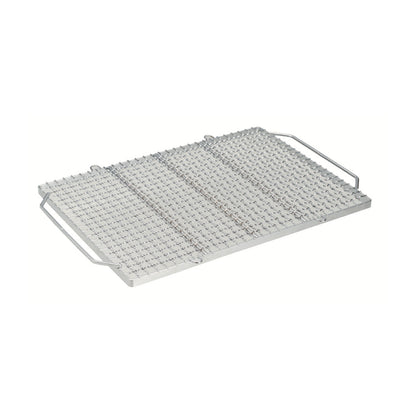 Snow Peak Fireplace Grill - Fireplace Grilling Accessories - Chrome-Coated Steel - 2.8 Ibs - Large