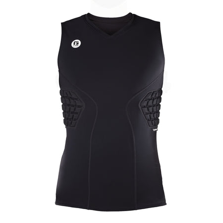 G-Form Men's Team Baselayer Tank - Workout Tanks for Men in Impact Sports - Black, Adult Medium