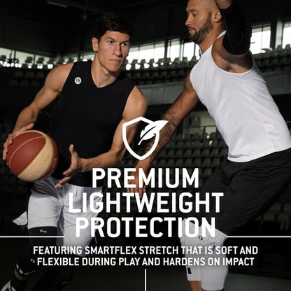 G-Form Men's Team Baselayer Tank - Workout Tanks for Men in Impact Sports - Black, Adult Large