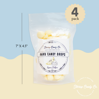 Startup Candy - Lemon Lovers - Old Fashioned Hard Candy Drops - 2 Flavor Variety Pack - Lemon Meringue & Lemon Chiffon