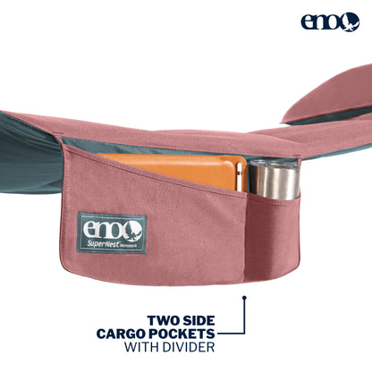 ENO, Eagles Nest Outfitters Helios Ultralight Hammock Straps Suspension System with Storage Bag, 300 LB Capacity, 8' 1" x 1"