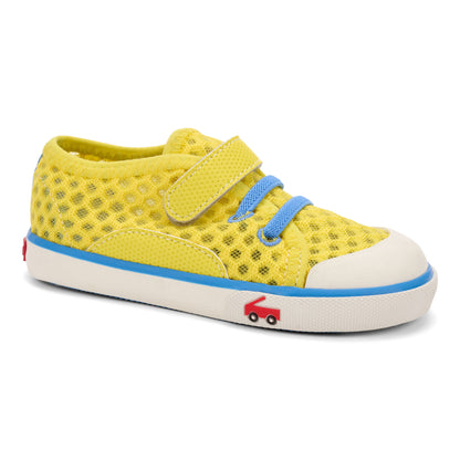 See Kai Run - Saylor Water-Friendly Sneaker for Little Kids, Yellow, Toddler 9