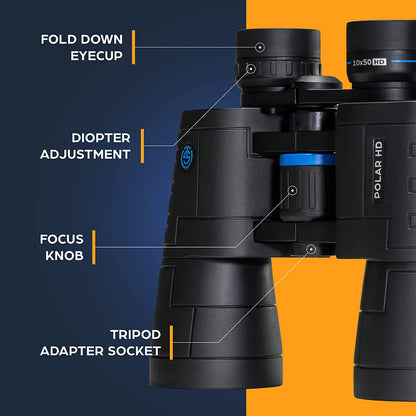 TSO Polar 10x50 Porro Binocular