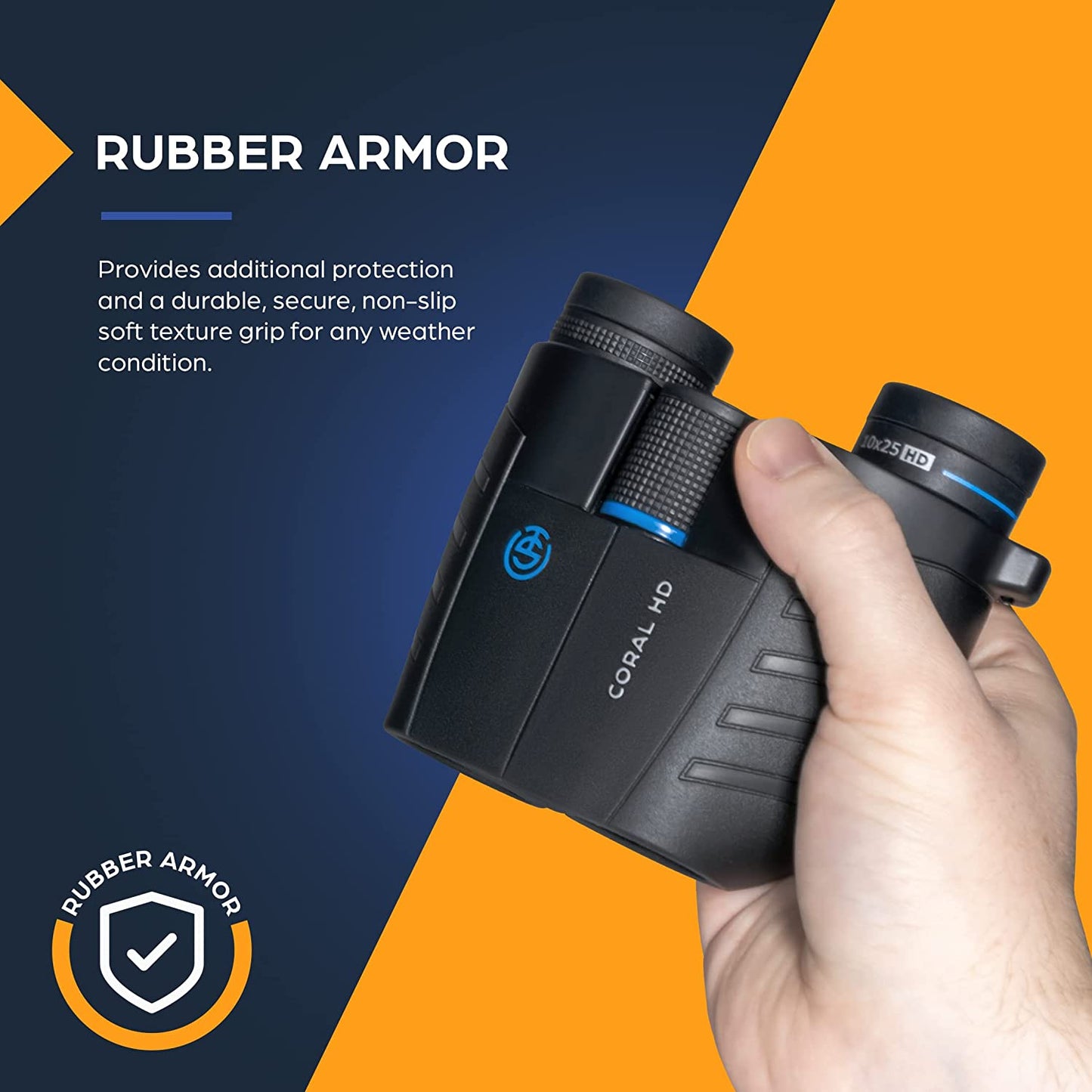 TSO Coral 10x25 Porro Binocular