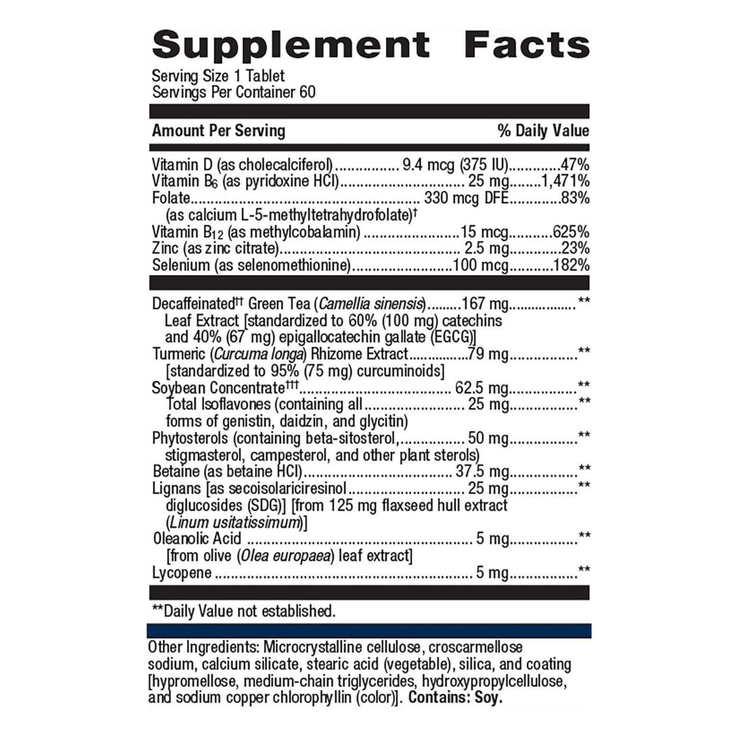 Metagenics - Testralin, 60 Count