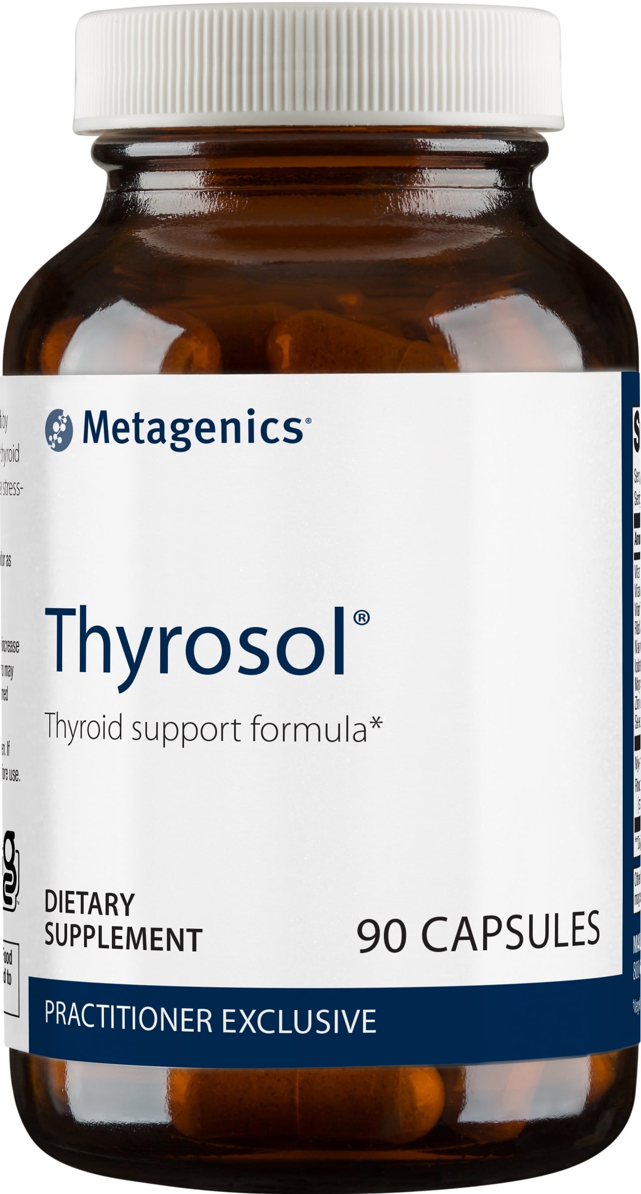 Metagenics Thyrosol - Vitamin and Mineral Supplement to Support Healthy Thyroid Function and Stress Related Fatigue - 90 Capsules