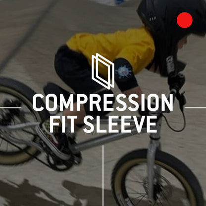 G-Form Lil' G Toddler Knee & Elbow Guard Set - Kids Athletic Safety Gear for Knee & Elbow Protection - Protective Bike & Skate Sports Accessories - Black, S/M