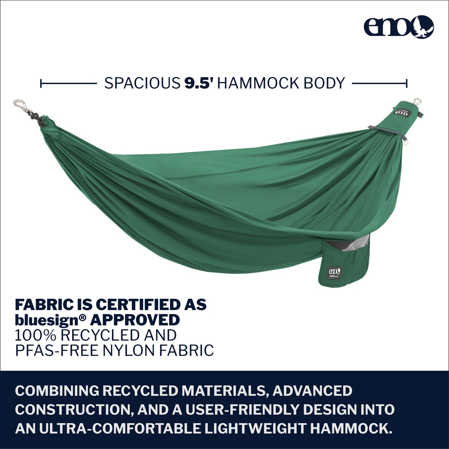 ENO, Eagles Nest Outfitters TechNest Hammock, Midnight Blue