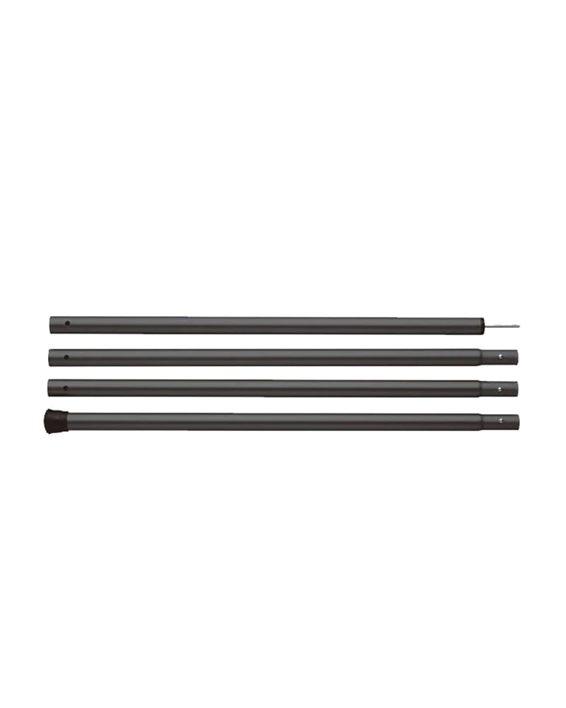 Snow Peak TP-002BK Wing Pole for Tent and Tarp, Black, 94.5 inches (240 cm)