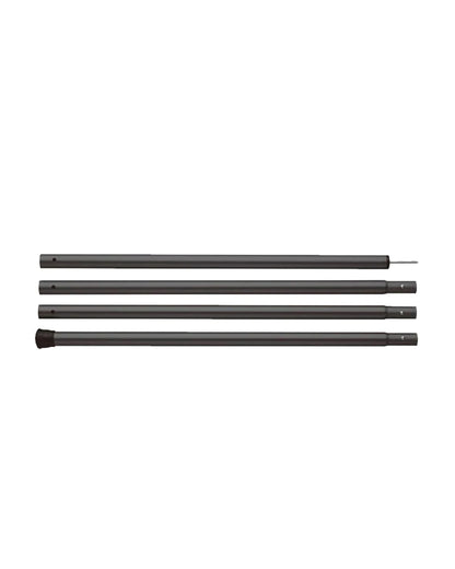 Snow Peak TP-002BK Wing Pole for Tent and Tarp, Black, 94.5 inches (240 cm)