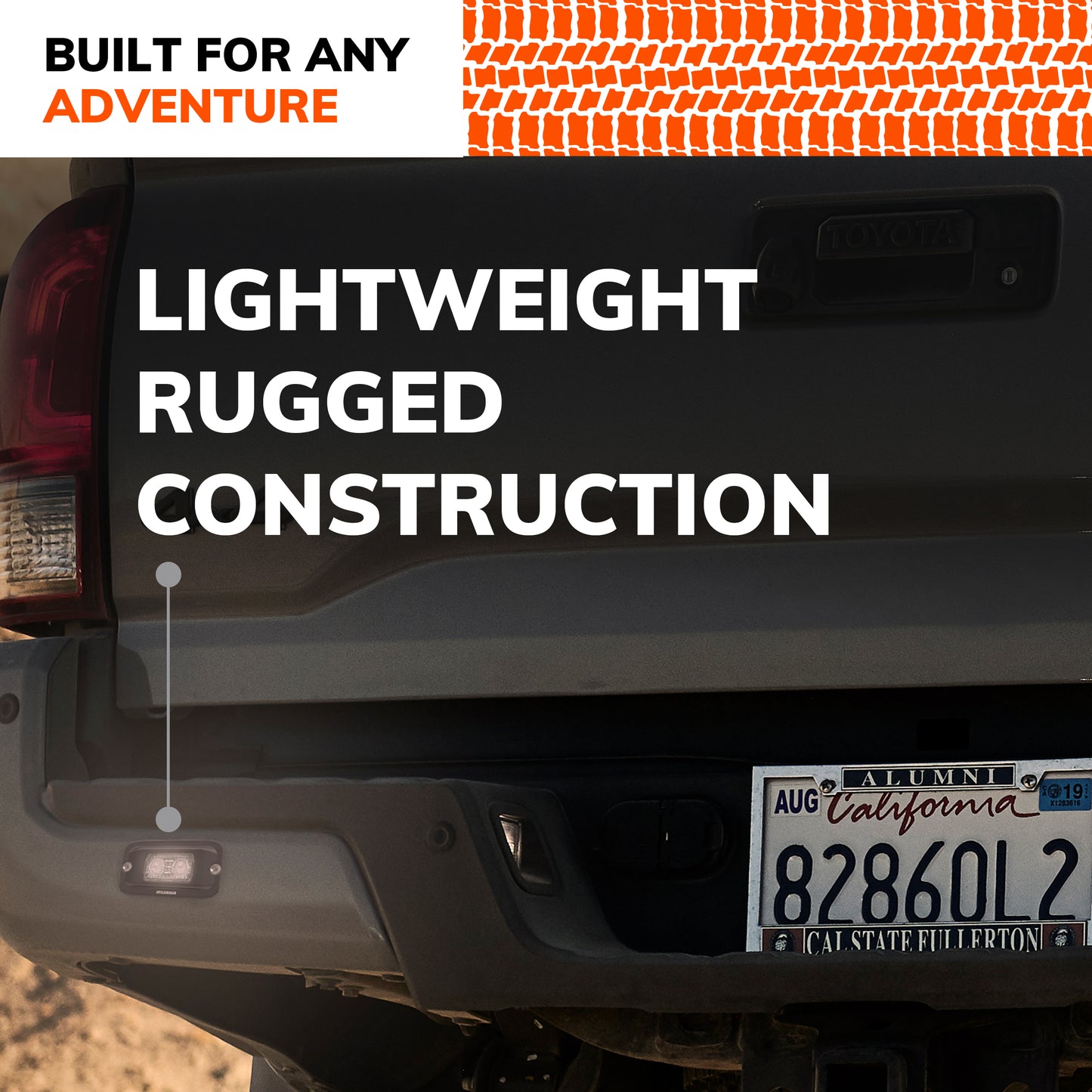 SYLVANIA - Flush Mount 4 Inch LED Light Pod - Lifetime Limited Warranty - Wide Flood Light 900 Raw Lumens, Best Quality Off Road Driving Work Light, Truck, Car, Boat, ATV, UTV, SUV (1 PC)