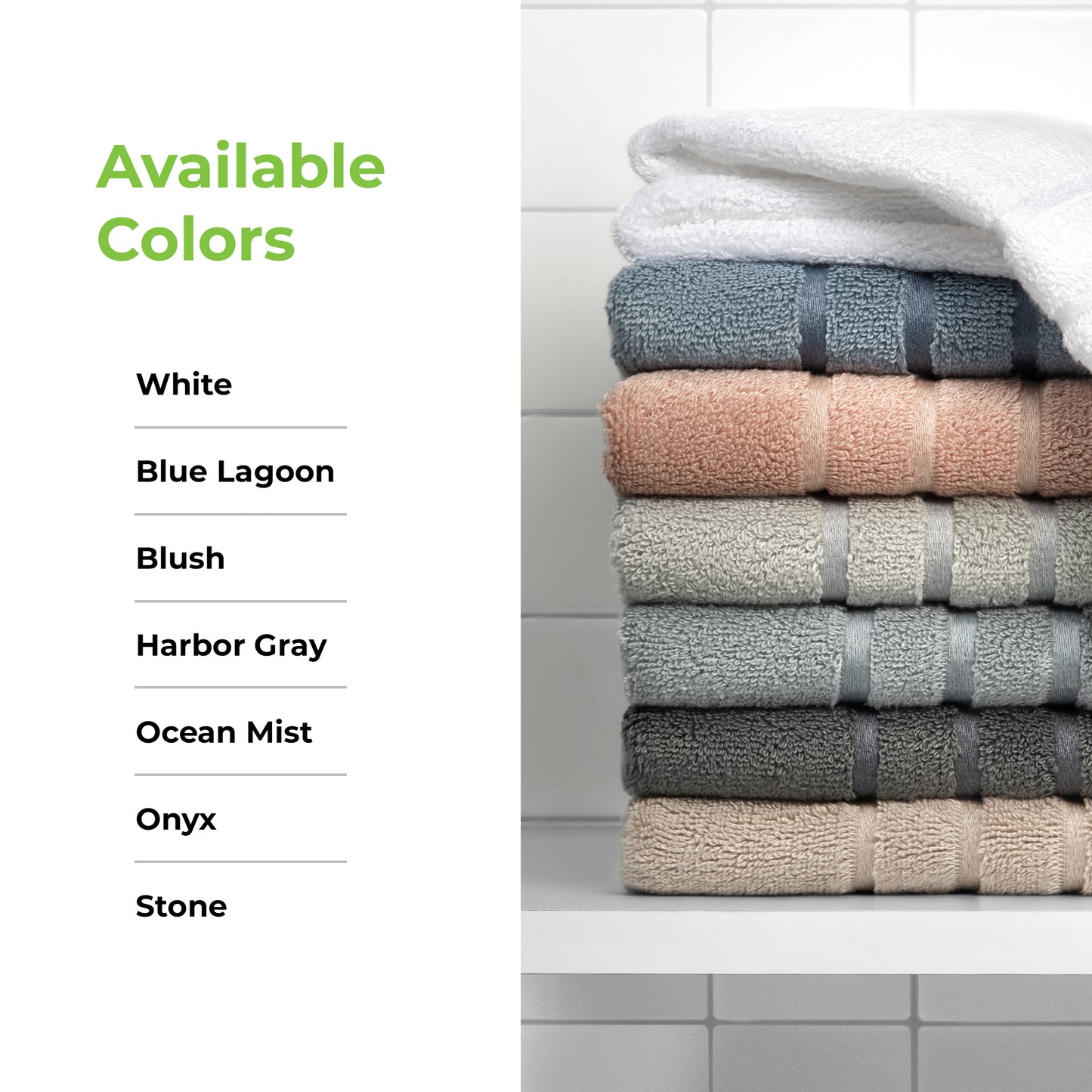 Cariloha Organic Bamboo-Viscose and Turkish Cotton Bath Towel - Luxuriously Soft and Odor-Resistant - 600 GSM - 30" x 56" - Onyx