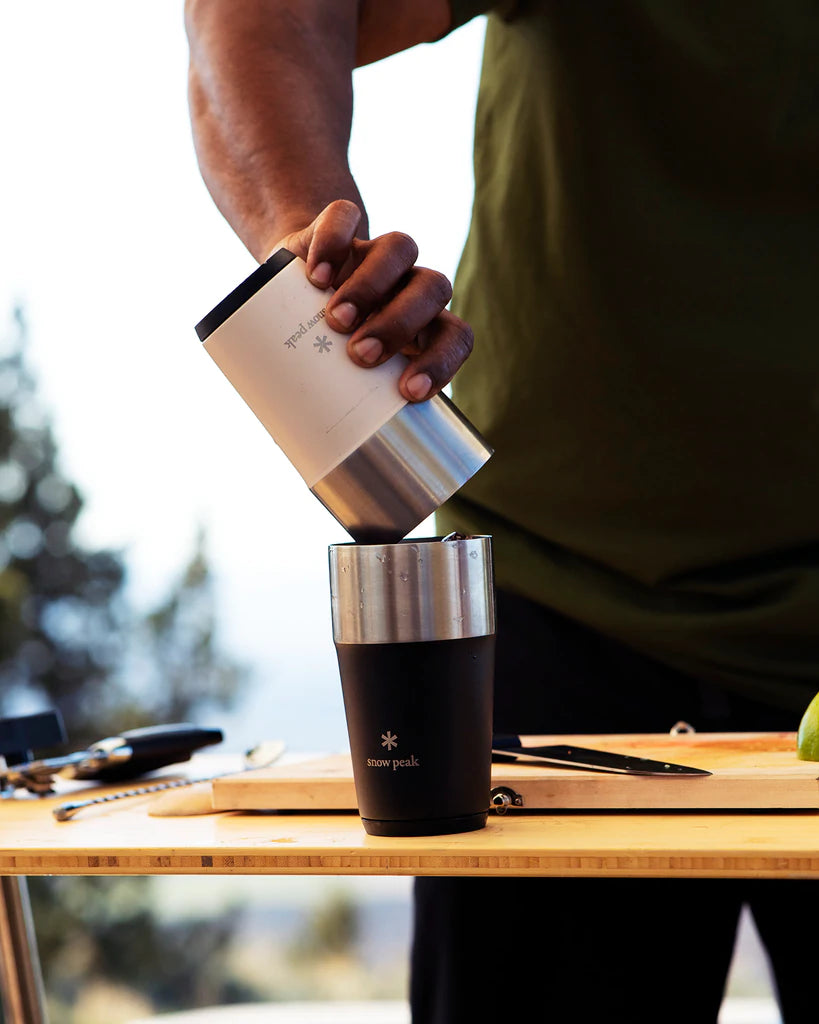 Snow Peak Shimo Tumbler 470 Black One Size