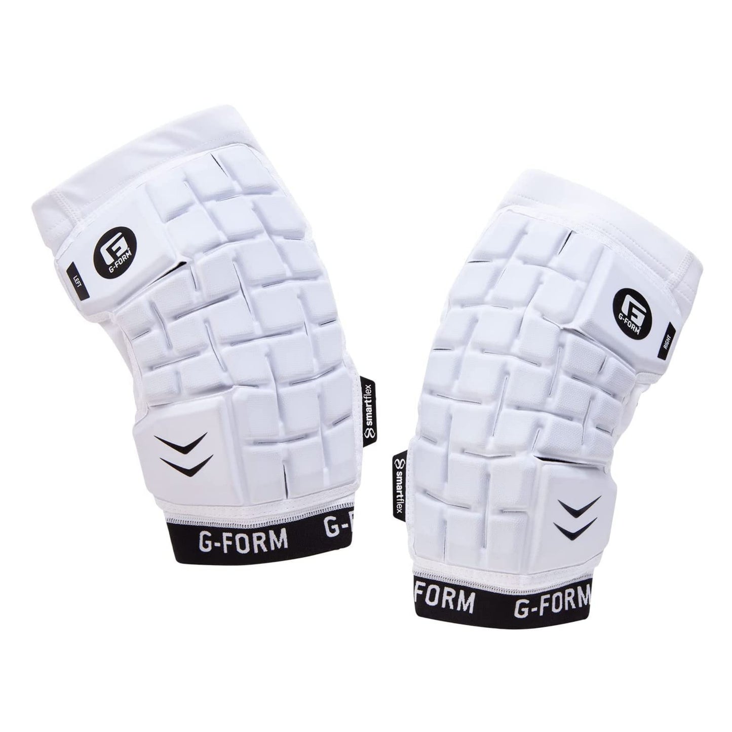 G-Form Unhinged Arm Sleeve - Lacrosse Padded Arm Sleeves for Men - White, Adult XL