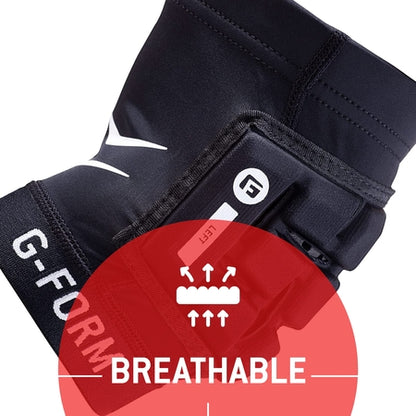 G-Form Unhinged Lacrosse Elbow Sleeve - Elbow Support Compression Sleeve - Black, Adult XL