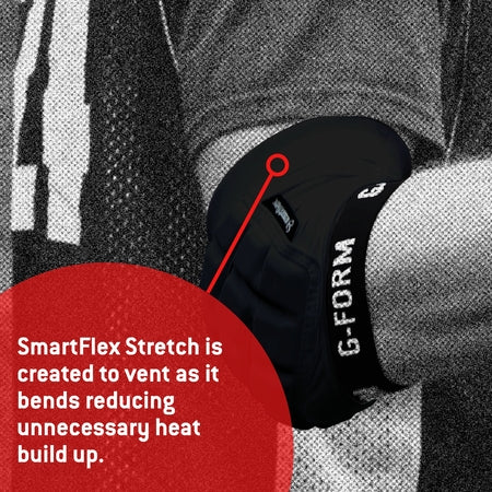G-Form Unhinged Lacrosse Elbow Sleeve - Elbow Support Compression Sleeve - Black, Adult XL
