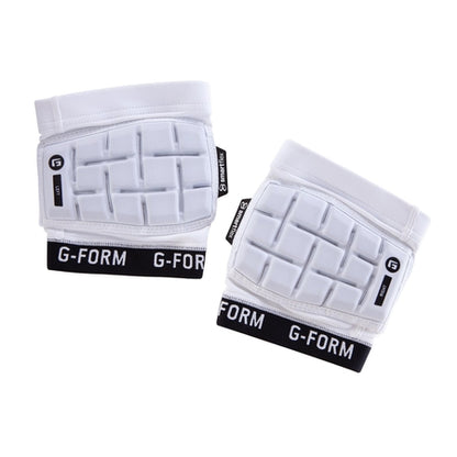 G-Form Unhinged Lacrosse Elbow Sleeve - Elbow Support Compression Sleeve - White, Adult Medium