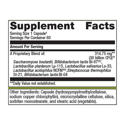 Metagenics UltraFlora Spectrum - Daily Probiotic - Gastrointestinal & Immune Support | 60 Count