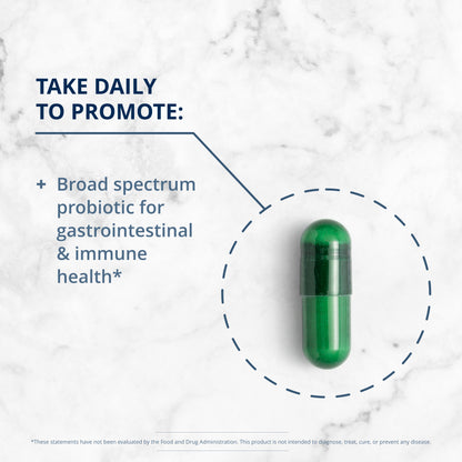 Metagenics UltraFlora Spectrum - Daily Probiotic - Gastrointestinal & Immune Support | 60 Count