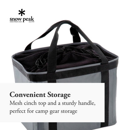 Snow Peak Multi-Purpose Carry Case - Sturdy Japanese-Designed Bag - 15 x 11 x 8 in