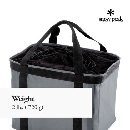 Snow Peak Multi-Purpose Carry Case - Sturdy Japanese-Designed Bag - 15 x 11 x 8 in