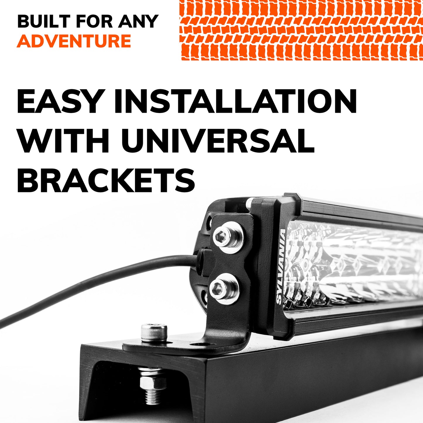 SYLVANIA - Ultra 20 Inch LED Light Bar - Lifetime Limited Warranty - Combo Beam Light 9120 Raw Lumens, Best Quality Off Road Driving Work Light, Truck, Car, Boat, ATV, UTV, SUV, 4x4 (1 PC)