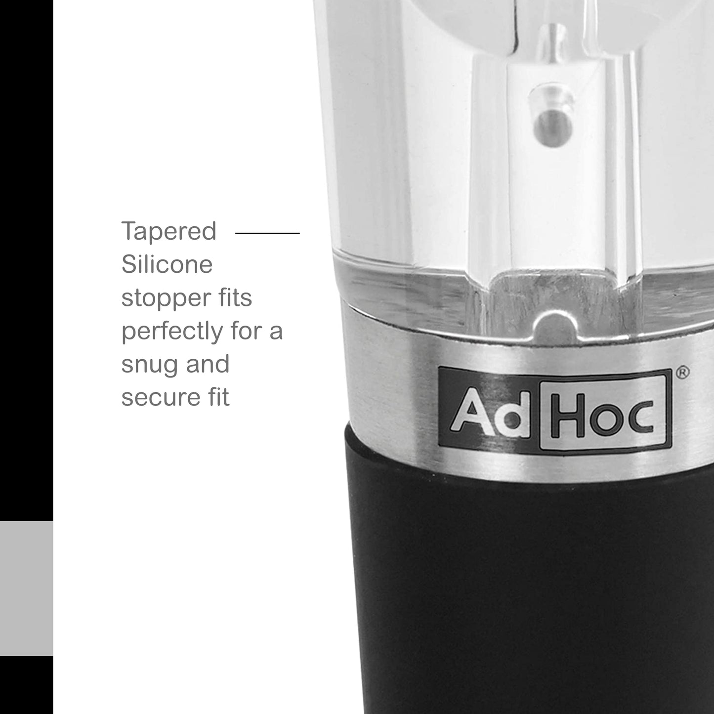 AdHoc Wine Aerator, 7", Clear
