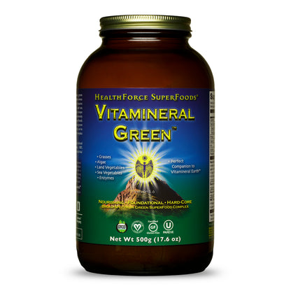 HealthForce SuperFoods Vitamineral Green - 500 g Powder