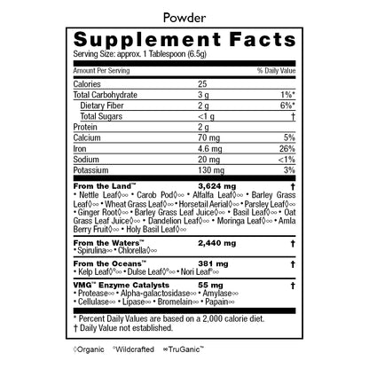 HealthForce SuperFoods Vitamineral Green - 500 g Powder - Pack of 2