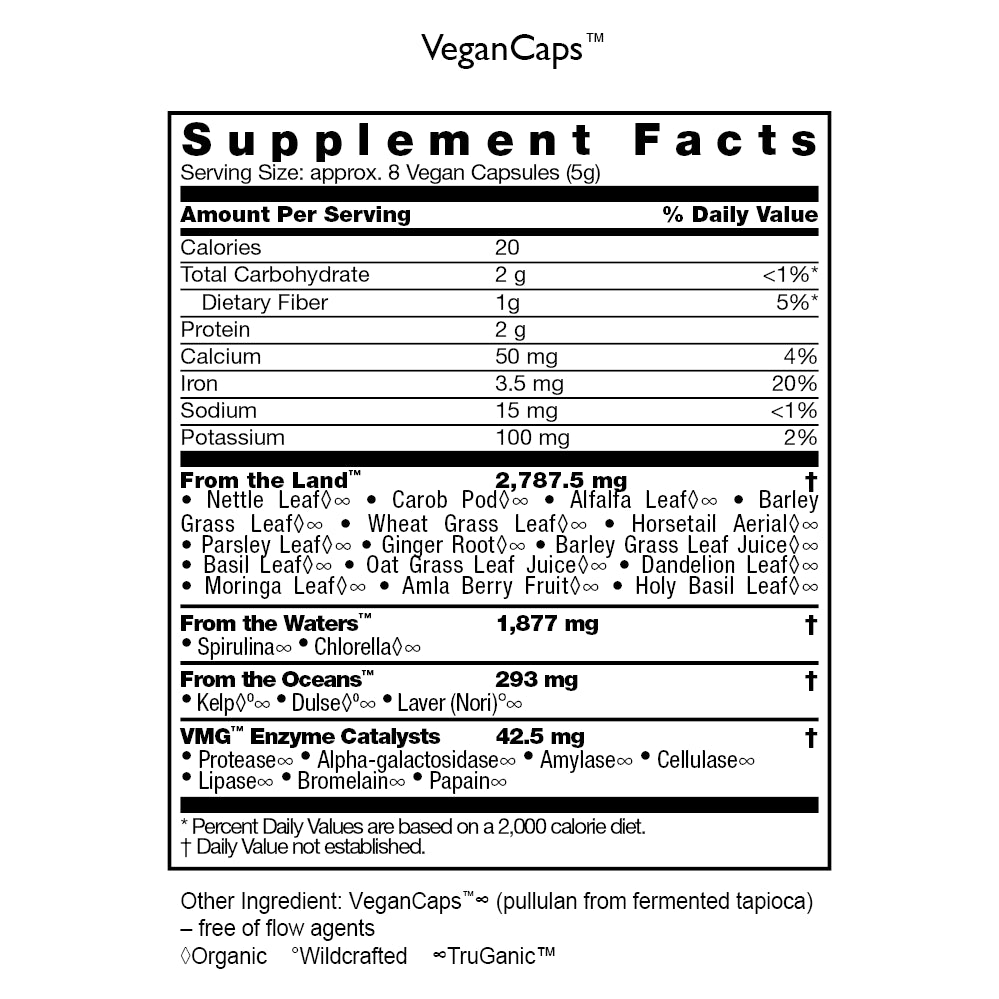 Vitamineral Green‚Ñ¢ - 120 VeganCaps‚Ñ¢