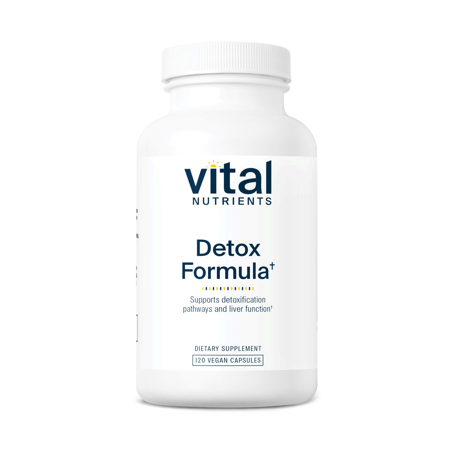 Vital Nutrients - Detox Formula - Specially Designed Formula for Liver and Detoxification Support - 120 Capsules per Bottle