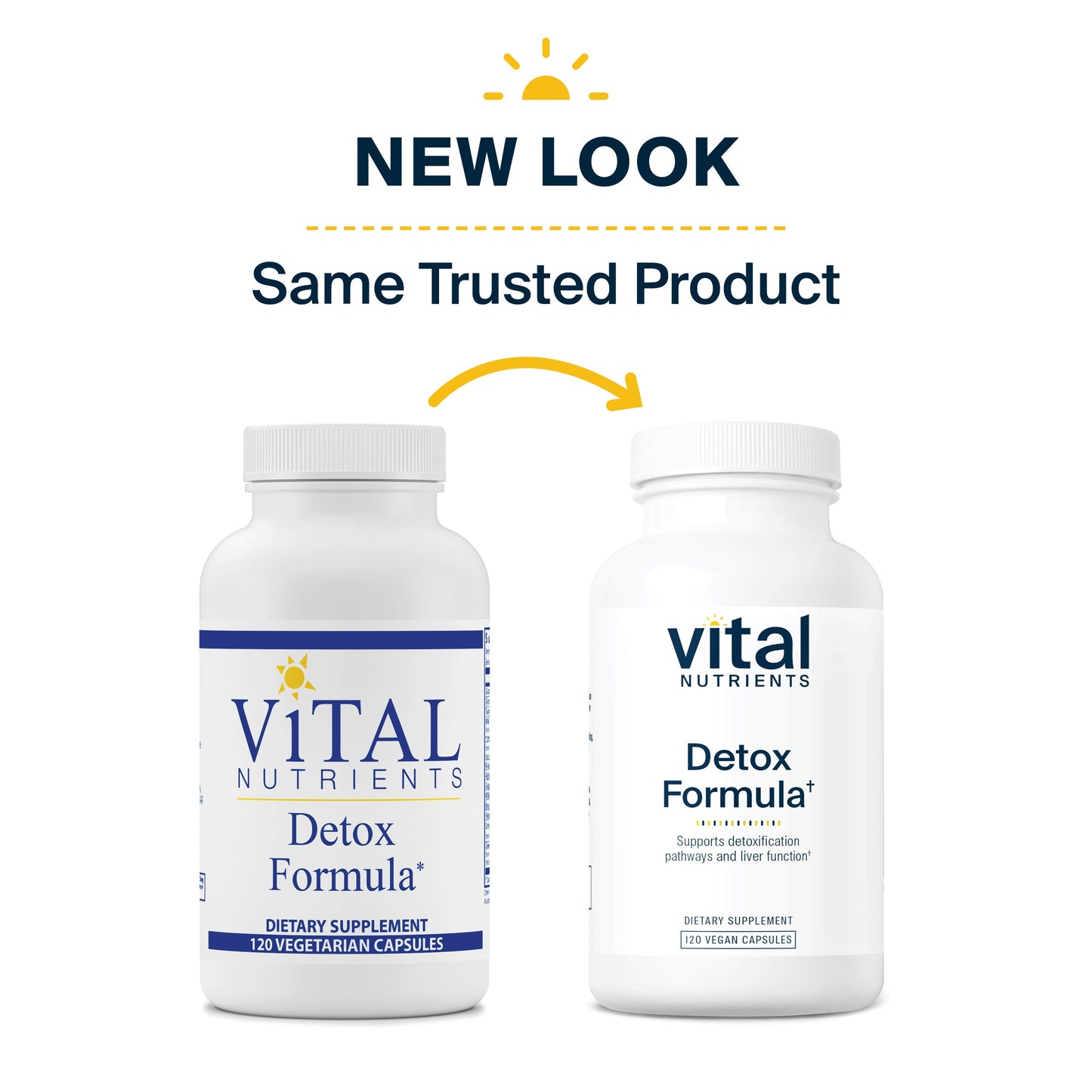 Vital Nutrients - Detox Formula - Specially Designed Formula for Liver and Detoxification Support - 120 Capsules per Bottle