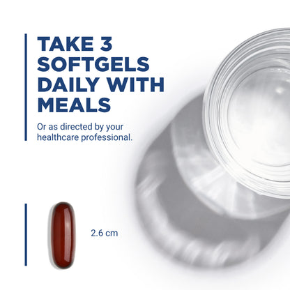 Vital Nutrients - Flax Oil - 100 Softgels per Bottle