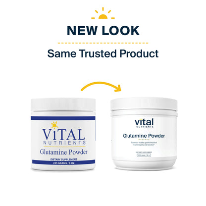Vital Nutrients - Glutamine Powder - Gastrointestinal and Immune Support - Vegetarian L-Glutamine - 225 Grams