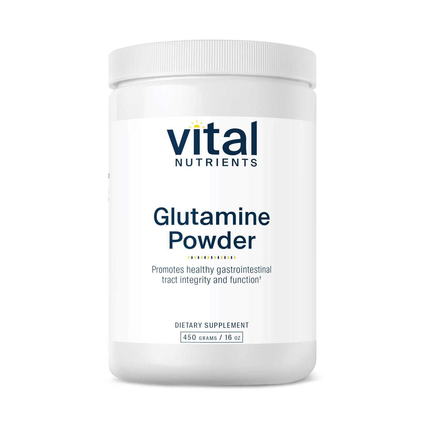 Vital Nutrients - Glutamine Powder - Gastrointestinal and Immune Support - Vegetarian L-Glutamine - 450 Grams