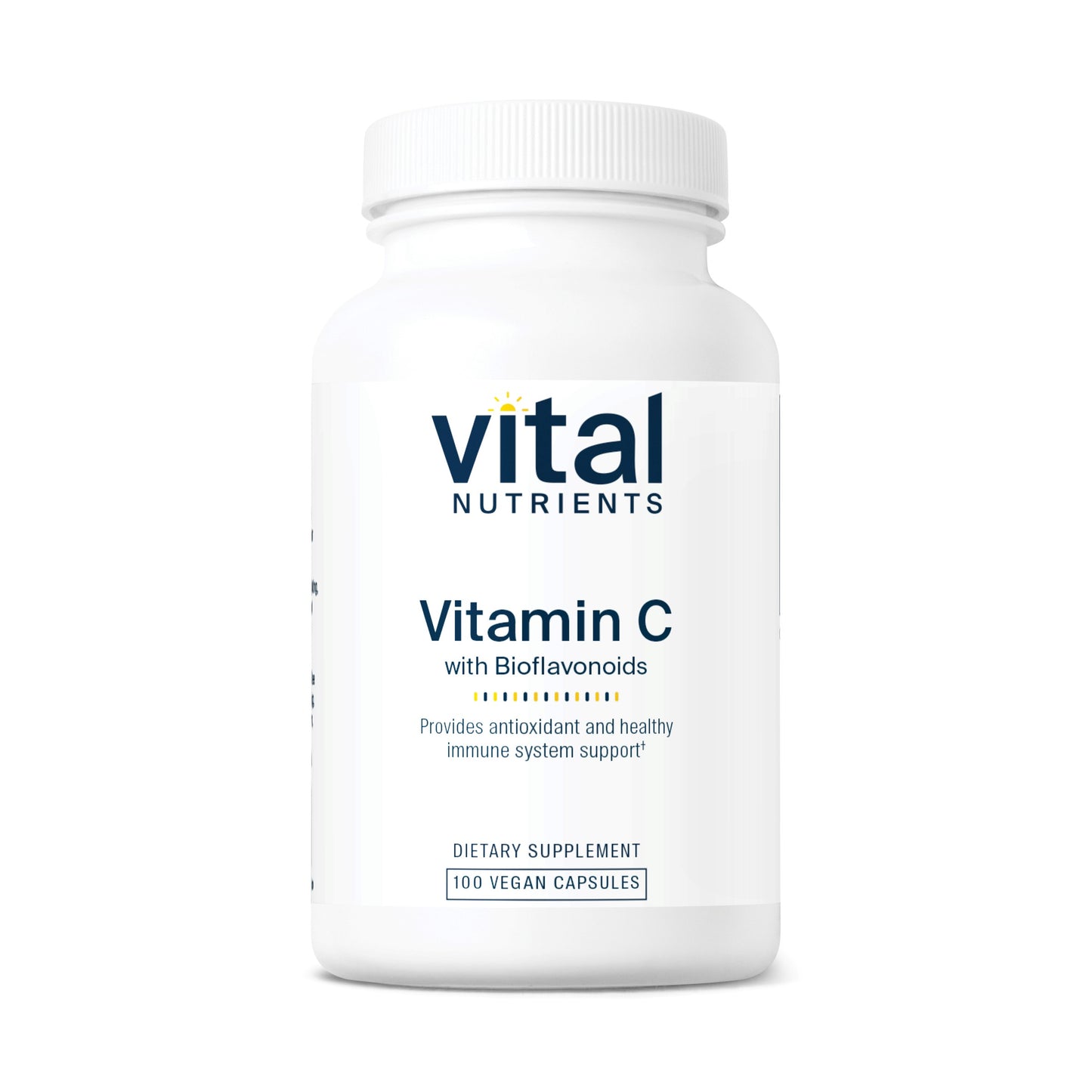 Vital Nutrients - Vitamin C with Bioflavonoids - Vitamin C and Bioflavonoid Formula - 100 Vegetarian Capsules