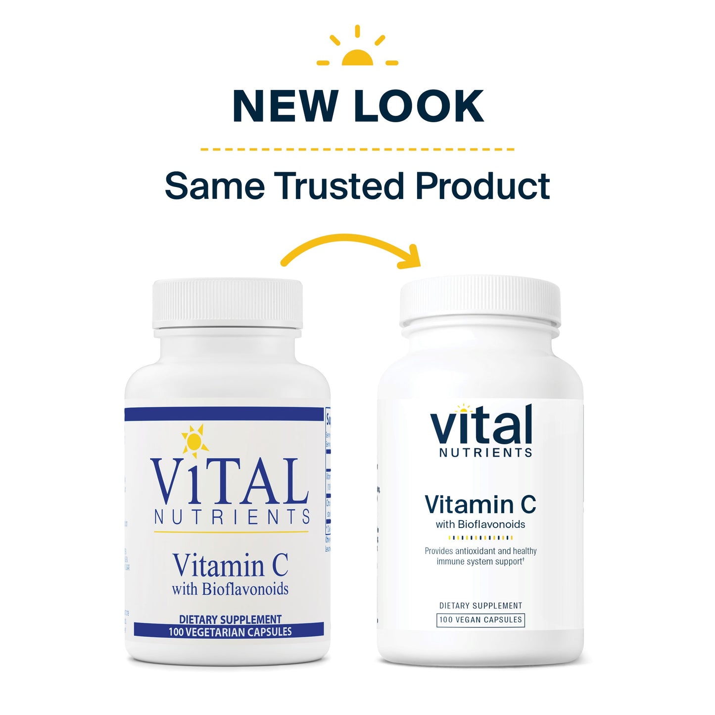 Vital Nutrients - Vitamin C with Bioflavonoids - Vitamin C and Bioflavonoid Formula - 100 Vegetarian Capsules