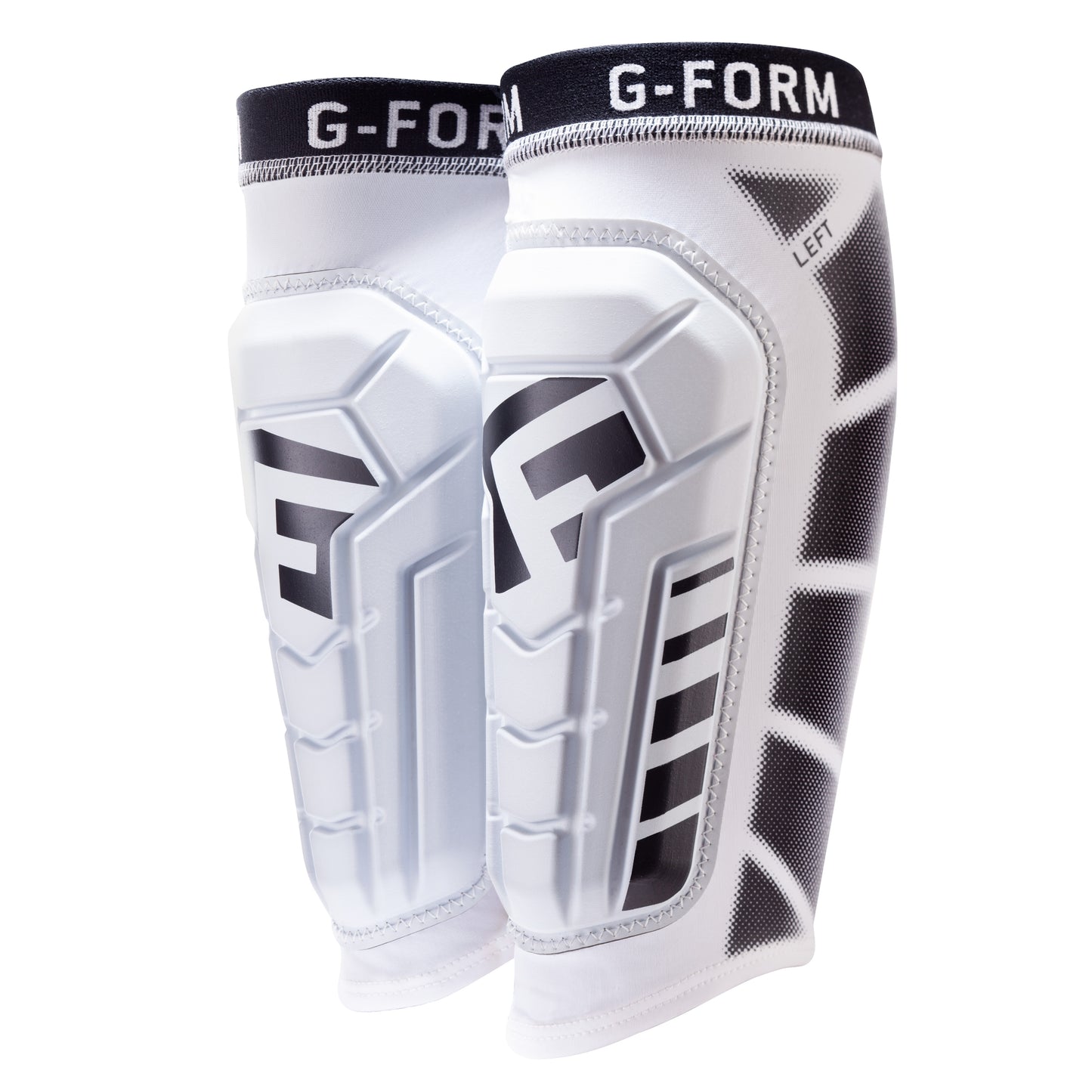 G-Form Pro-S Vento Soccer Shin Guard - White, Adult Medium