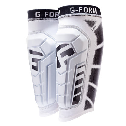 G-Form Pro-S Vento Soccer Shin Guard - White, Adult Medium
