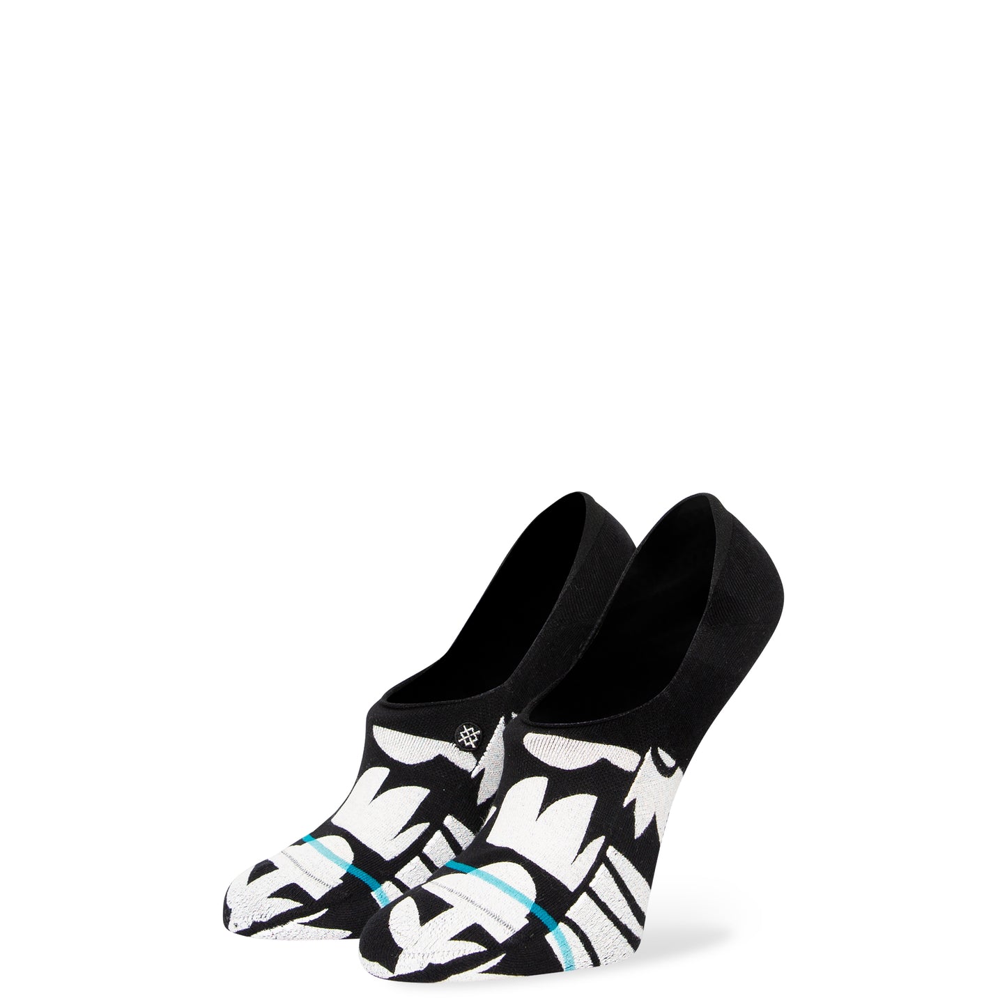 Stance Cut It Out No Show Socks (Small, Black)