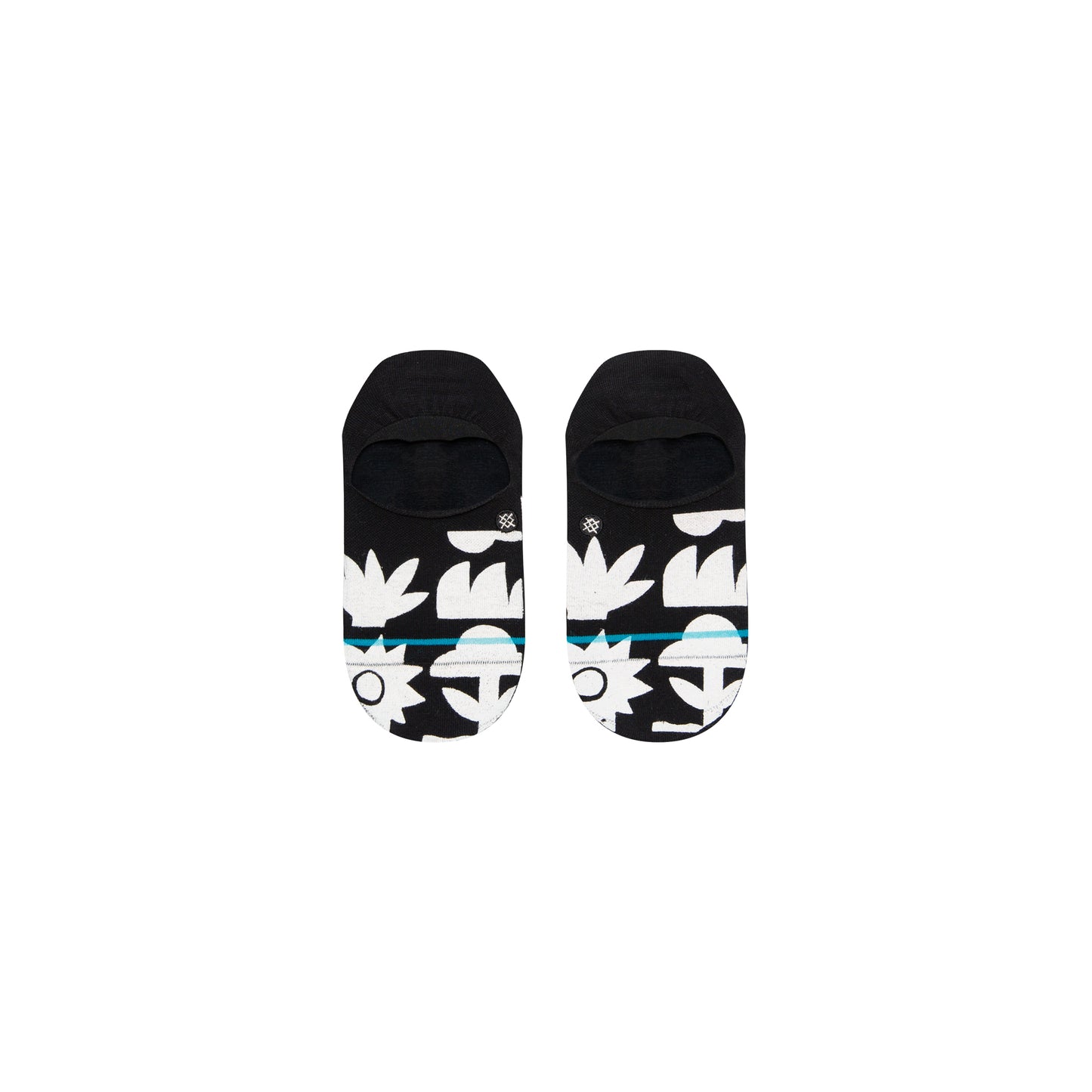 Stance Cut It Out No Show Socks (Small, Black)
