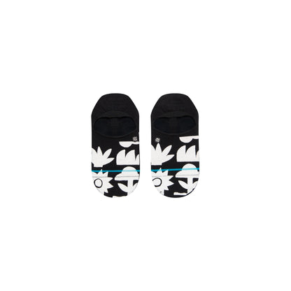 Stance Cut It Out No Show Socks (Small, Black)