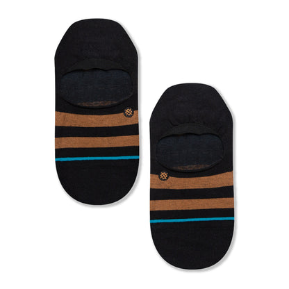 Stance Anything No Show Socks (Small, Black)