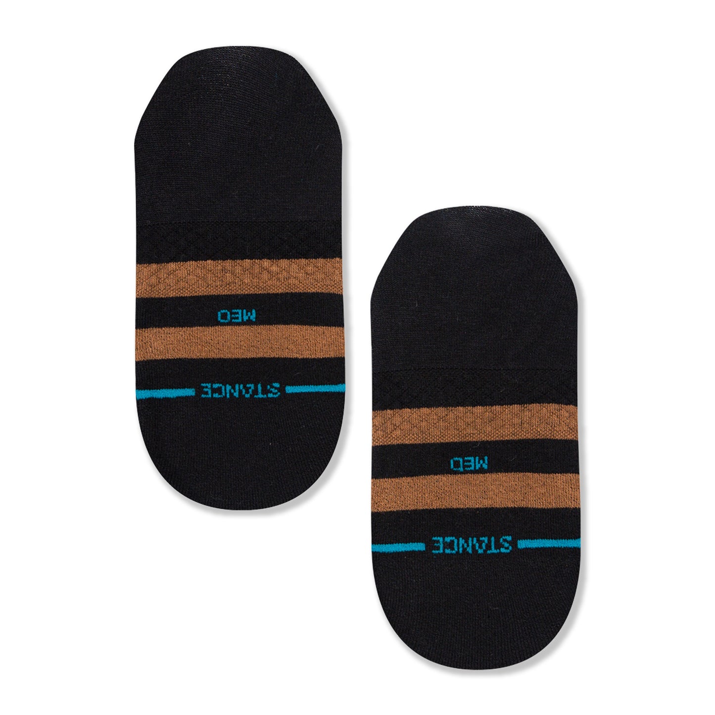 Stance Anything No Show Socks (Small, Black)