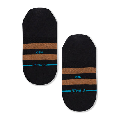 Stance Anything No Show Socks (Small, Black)