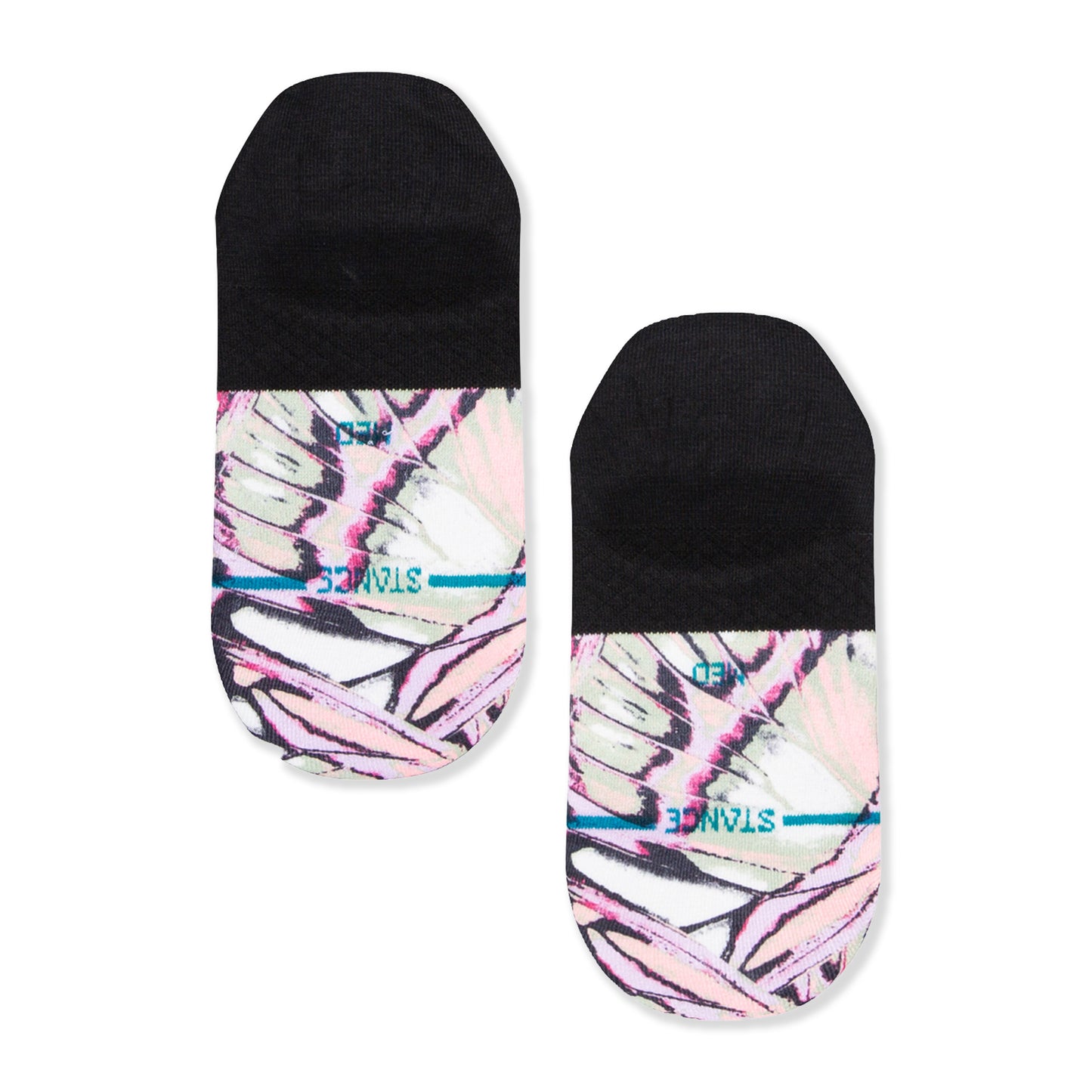 Stance Fly By No Show Socks (Small, Black)