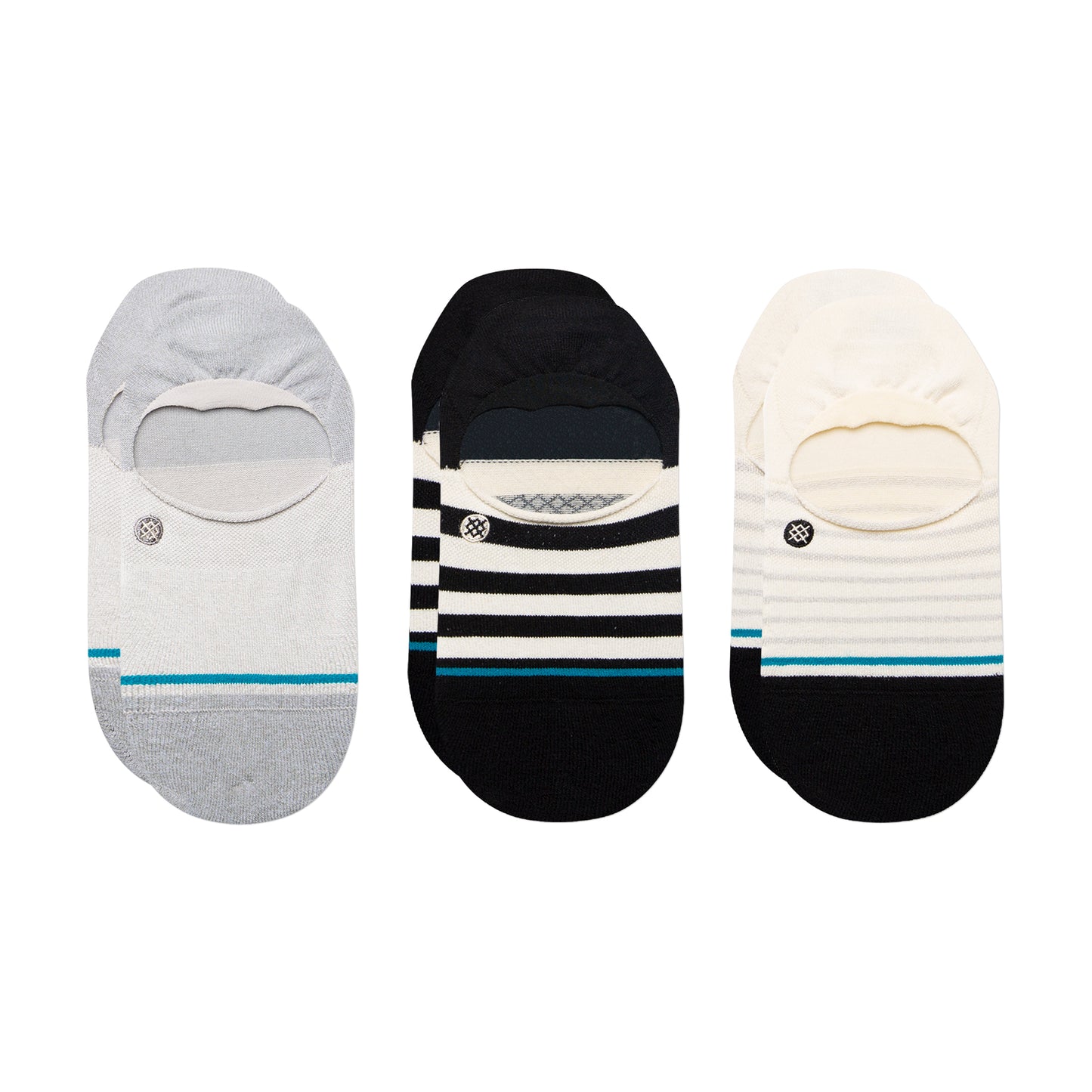 Stance Butter 3 Pack (Medium,Heathergrey)