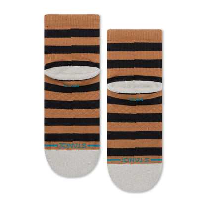 Stance Anything Quarter Socks (Small, Blackbrown)
